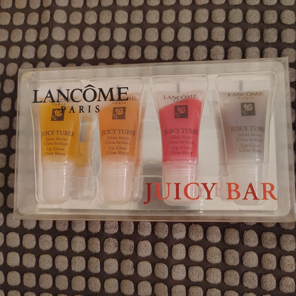 Lancome Juicy Tubes Gloss Set - Orange, Pink, Clear